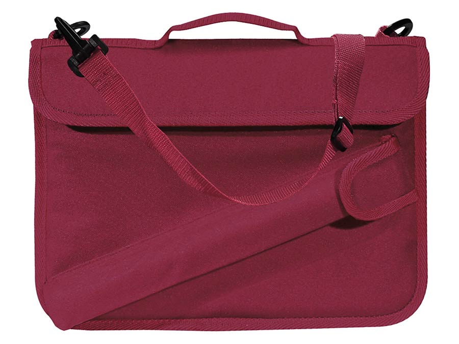 Boston MRB-1-DR  Borsa porta spartiti, rossa scura